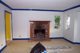 Add a little blue trim