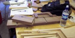 All the carcass parts are cut to size