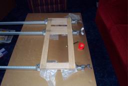 The door is glued up, too!