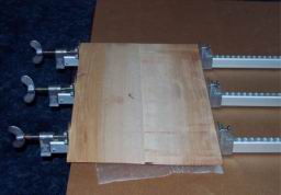 Glue up the dial board