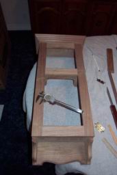 George's clock... door ready to fit