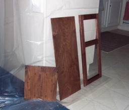 First coat of oil