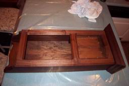 First coat of oil