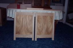 Dry fit the side panels