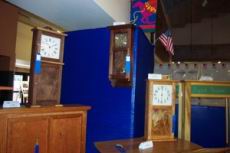 George gets a blue ribbon on his clock, too!