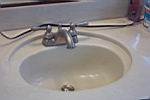 first faucet installed