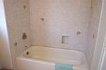 Tile and grout are done